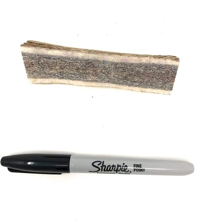 peaksNpaws Premium All-Natural Grade A Split Elk Antlers for Dogs – Naturally Shed in The Rocky Mountains – No Additives, No Preservatives - Healthy and Delicious Treat - Made in USA - S/M Split