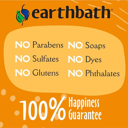 earthbath, Oatmeal & Aloe Dog Shampoo and Conditioner - Oatmeal Shampoo for Dogs, Itchy, Dry Skin Relief, Dog Wash, Made in USA, Dog Conditioner, Pet Shampoos - Vanilla & Almond, 16 Oz (1 Set)