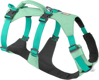 Ruffwear, Flagline Dog Harness, Lightweight and Reflective, No Pull Dog Lift Harness for Hiking, Running and Everyday Use, Sage Green, Large/X-Large