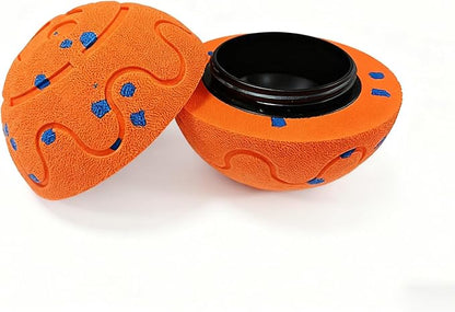 Interactive Dog Ball Replacement Shell (Orange)
