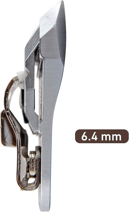 FURZONE Detachable Blade - Size 5FW Wide Blade 1/4", Made of Extra Durable Japanese Steel, Compatible with Most Andis, Oster, Wahl A5 Clippers