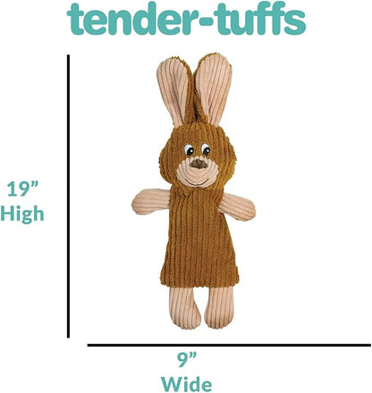 SmartPetLove Snuggle Puppy Tender-Tuffs Whisper Rabbit Crinkle Dog Toy, Water Bottle Cover Dog Toy for Small Dogs, Durable, TearBlok, Quiet, Interactive Dog Chew Toy
