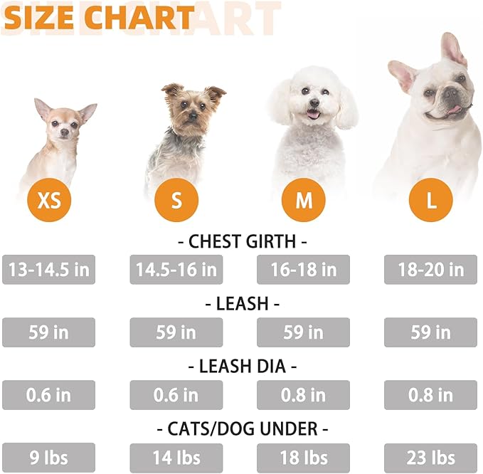 KOOLTAIL Dog Harness and Leash Set for Small Medium Dogs, Step in No Pull Soft Mesh Dog Harness Comfort Padded Pet Vest, Adjustable Reflective Easy Walking Puppy Cats Harnesses Training, Plaid Beige M