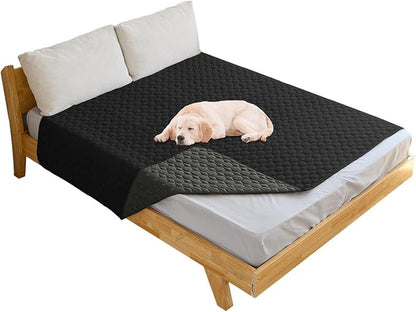 Waterproof Dog Bed Cover - Couch Cover for Pet Anti-Slip Cat Mat Pet Pad Blanket for Sofa Chair Recliner Bed Furniture Protrctor