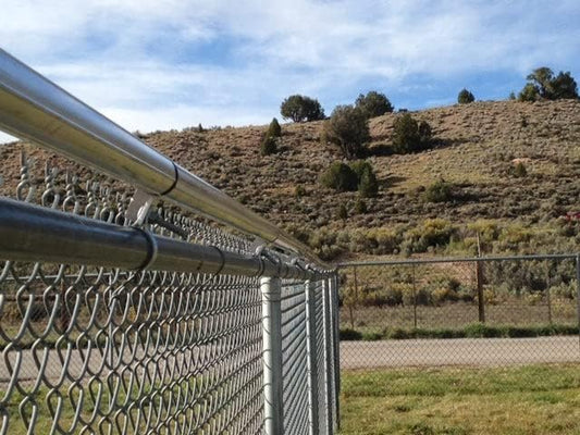 Coyote Roller 8 Foot Kit - Keep Pets Contained, Coyotes Out - Cats, Dogs, Coyotes - Chain Link
