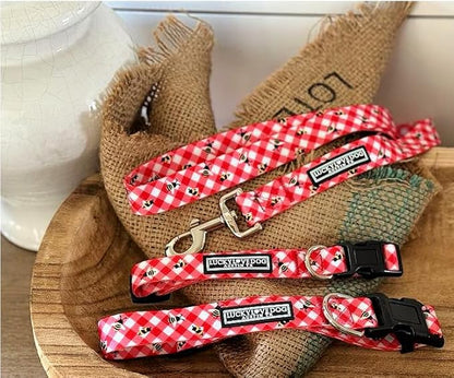 Lucky Love Dog - Adjustable Dog Collar with Easy Click Buckle for Small Ones, Durable, & Comfortable for Male & Female Dogs, Pet Collar for Puppies & Adult Dogs - Bailey, XS