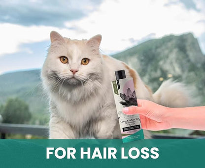 Gou Gou Pets Holistic Natural Derived Lotus and White Tea Pet Shampoo: Veterinarian Recommended - Remove Dirt, Cleanse and Restore Your Dog, Cat or Horse Coat - Made in USA - 16 oz