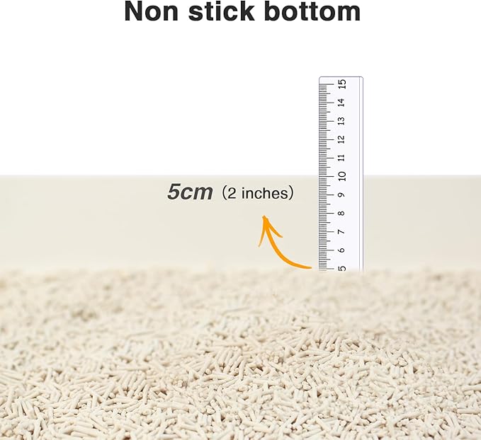 DI BI GRAMAS Cat Litter 24LB/4 Packs Dust-Free Clumping Tofu Cat Litter Quickly Absorb Odors Toilet Can Flush Into The Toilet Pure Natural tofu cat Litter (Original Flavor)