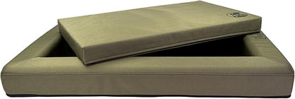 King Buck Orthopedic After-Hunt Dog Bed, Olive, S
