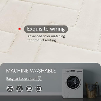 fuguitex Waterproof Dog Bed Cover Couch Cover, Anti-Slip Cat Mat Pet Pad Blanket for Sofa Chair Recliner Furniture Protrctor