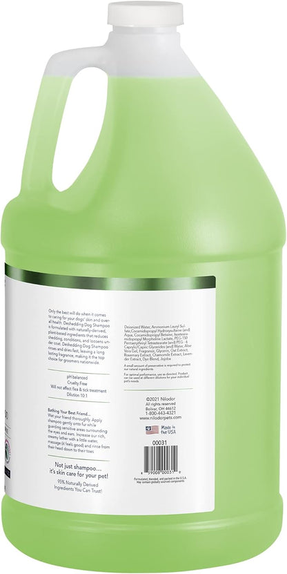 Bobbi Panter Dog Shampoo - Made in USA - All Natural Formula for Heavy Duty Deodorizing & Degreasing - Concentrated 25:1 for Professional Groomers - Fresh Clean Scent, 1 Gallon