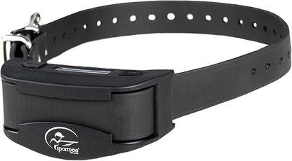 SportDOG NoBark SBC-R - Waterproof, Lightweight & Programmable Barking Correction Collar - Multiple Stimulation Levels for Outdoor Temperament Training - Black
