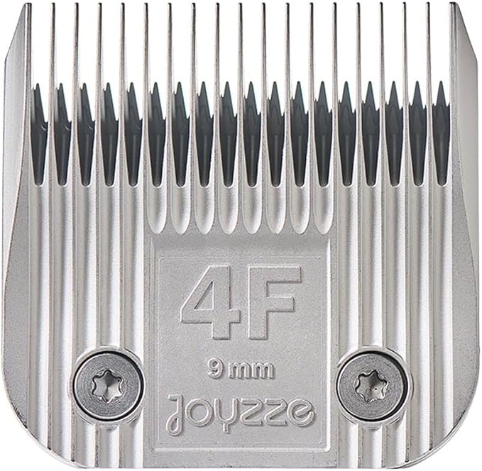 JOYZZE Raptor/Falcon Series A Blade - Professional Grade Dog Clipper Grooming Blade, Detachable, Replacement Blades - Stainless Steel, Coated Ceramic,(A Series 4F)
