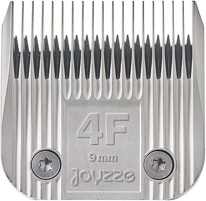 JOYZZE Raptor/Falcon Series A Blade - Professional Grade Dog Clipper Grooming Blade, Detachable, Replacement Blades - Stainless Steel, Coated Ceramic,(A Series 4F)