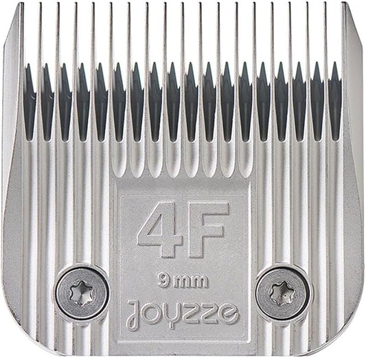 JOYZZE Raptor/Falcon Series A Blade - Professional Grade Dog Clipper Grooming Blade, Detachable, Replacement Blades - Stainless Steel, Coated Ceramic,(A Series 4F)