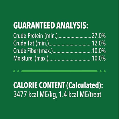 Greenies Feline Adult Natural Dental Care Cat Treats, Savory Salmon Flavor, 2.1 oz. Pouch (Pack of 2)