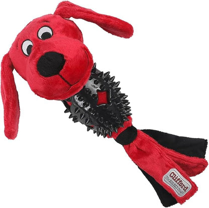 Dog Toys – Tug of War Rope Toy for Dogs, Plush Bone, Durable Rubber Chew Toy for Training, Fetch, Pull, and Play for Large & Small Dogs, Canine Tug Toys. (Ruff n Tough)