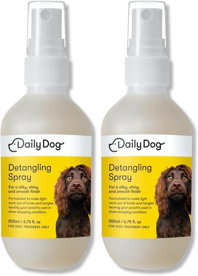 Detangling Spray Dematting, Detangler Spray For Dogs - 200ml (bundle of 2)