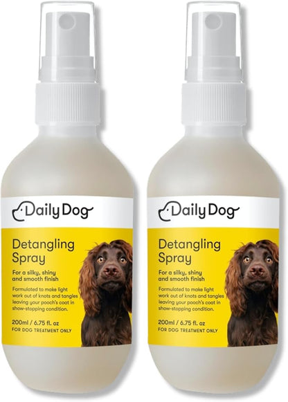 Detangling Spray Dematting, Detangler Spray For Dogs - 200ml (bundle of 2)