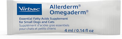 Virbac Omegaderm EZ Dose, Small Dog/Cat, 28 Count, 4 mL