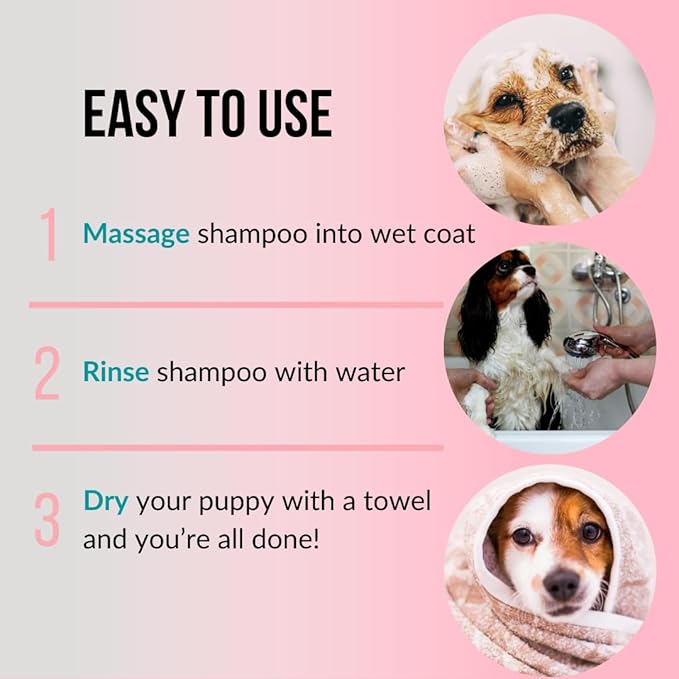 1 Gallon Tearless Puppy Shampoo and Conditioner - Groomers Choice - Made in The USA
