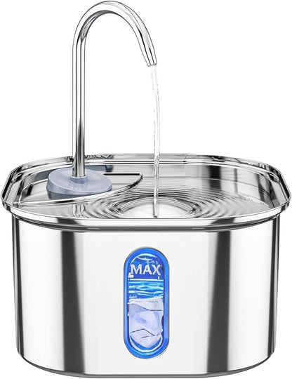Cat Water Fountain: Cat Fountain - Water Fountains for Cats Indoor - 108oz/3.2L Cat Fountains for Drinking - Pet Water Fountain - Ultra Silent - Cat Drinking Fountain for Small Dogs