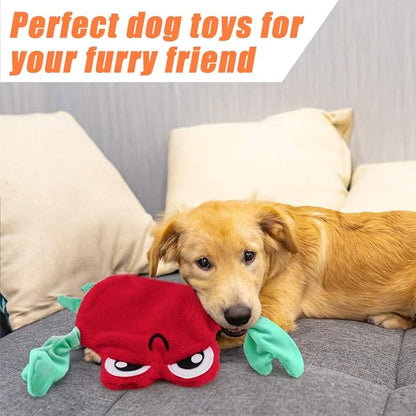 AWOOF 5 Pack Dog Squeaky Toys - No Stuffing, Durable Chew Toy Set for Puppy, Small to Large Dogs