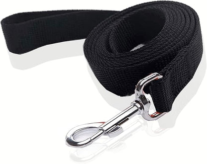 Nylon Dog Leash 8 Feet Long, Walking Training Dog Leashes for Medium Large Dogs