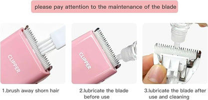 Tawiijou Replaceable Pet Dog Grooming Ceramic Blades, 3 Pack Detachable Pet Clipper Blade for Dogs & Cats