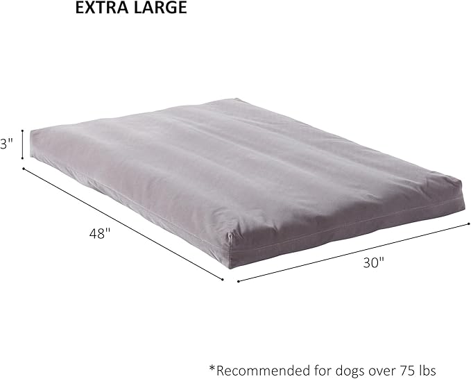 Happy Hounds Cooper Deluxe Reversible Crate Pad - Extra Large - Gray