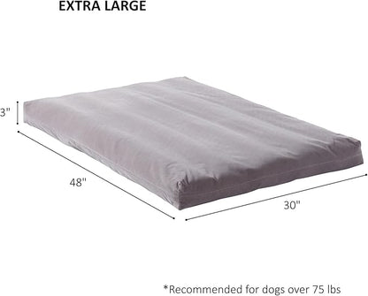 Happy Hounds Cooper Deluxe Reversible Crate Pad - Extra Large - Gray