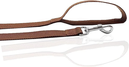 Nylon Dog Leash 8 Feet Long, Walking Training Dog Leashes for Medium Large Dogs