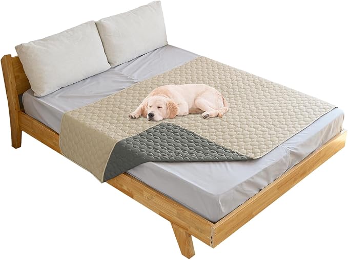 Waterproof Dog Bed Cover - Couch Cover for Pet Anti-Slip Cat Mat Pet Pad Blanket for Sofa Chair Recliner Bed Furniture Protrctor