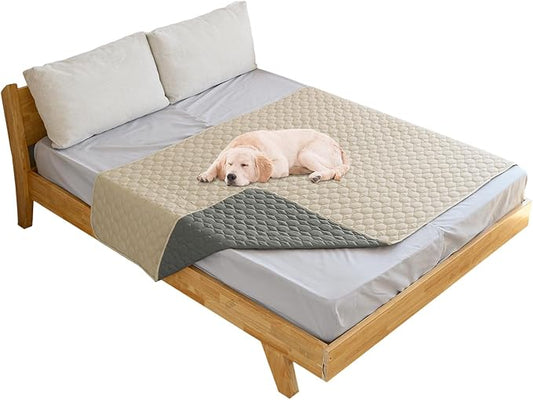 Waterproof Dog Bed Cover - Couch Cover for Pet Anti-Slip Cat Mat Pet Pad Blanket for Sofa Chair Recliner Bed Furniture Protrctor