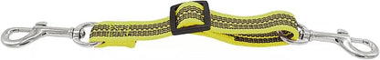 Herm. Sprenger Prong Collar Safety Clip with Reflective Stripes 6"-8" - Pack of 1 Dog Leash Safety Strap - Enhanced Durability for Secure Leash Connection - Ideal for Safe Walk and Training (Yellow)
