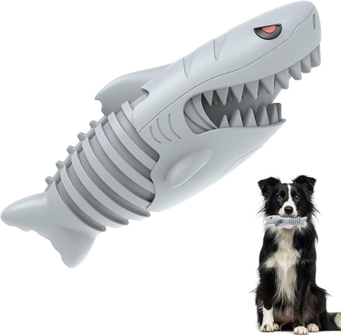 Homipooty Dog Chew Toys for Aggressive Chewers, Indestructible Tough Durable Squeaky Interactive Dog Toys Teeth Cleaning Dog Chew Toy for Small Meduium Large Breed