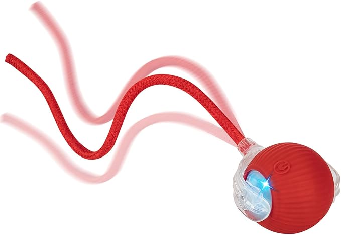 JINDILONG Cat Toy, Electric Interactive Toys for Indoor Cats, Red