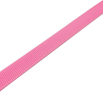 TAIAN 6 FT Strong Dog Leash, Nylon Dog Leashes for Small Medium Large Dogs Pink
