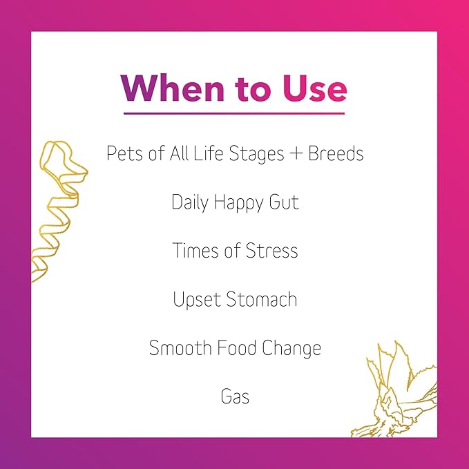 InClover Optagest Natural Digestive Aid, Organic Prebiotics & Enzymes Supplement Powder for Dogs and Cats - Promotes Healthy Stools, Less Gas, Optimal Nutrient Absorption, Intestinal Balance, 3.5oz