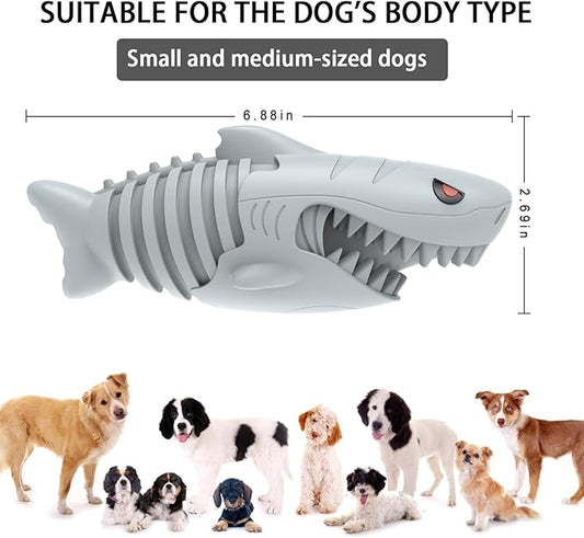 Homipooty Dog Chew Toys for Aggressive Chewers, Indestructible Tough Durable Squeaky Interactive Dog Toys Teeth Cleaning Dog Chew Toy for Small Meduium Large Breed