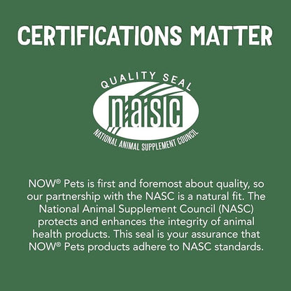Now Pets, UC-II® Advanced Joint Mobility for Dogs and Cats, Veterinarian formulated, Help Maintain Cartilage and Connective Tissue*, 60 Chewable Tablets (60 Grams)