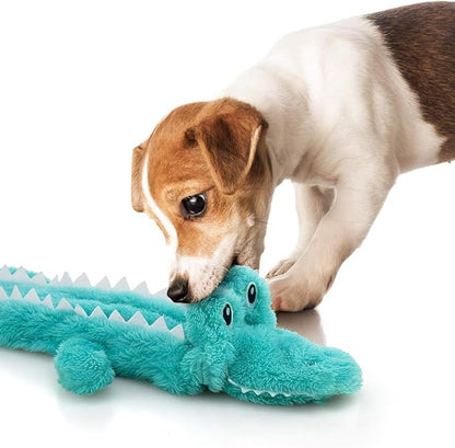 AWOOF 5 Pack Dog Squeaky Toys - No Stuffing, Durable Chew Toy Set for Puppy, Small to Large Dogs