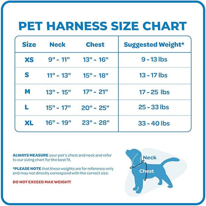 Best Pet Supplies Voyager Adjustable Step-in Flex Breathable Mesh Dog Harness for Small Medium Large Dogs (Red), L