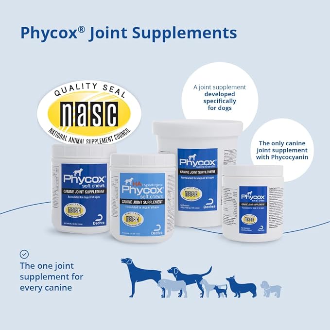 Phycox MAX Dog Joint Supplement Soft Chews, 90 Ct