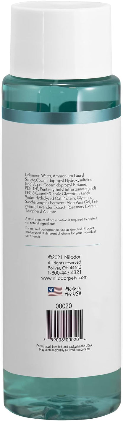 Bobbi Panter Dog Shampoo - Made in USA - All Natural Formula for Heavy Duty Deodorizing & Degreasing - Concentrated 25:1 for Professional Groomers - Fresh Clean Scent, 13 Oz