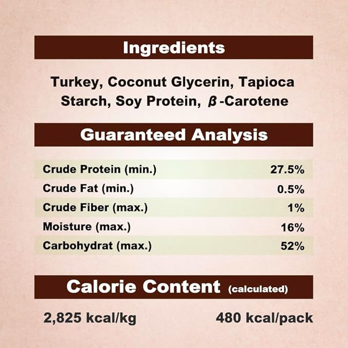 A Freschi srl Natural Turkey Treats, Hexagonal Shape, USA-Sourced Trukey, All-Natural, Hypoallergenic, Low-Fat, Healthy & Easily Digestible, Puppy & Training Snack & Small Dogs, Star Bites 6 oz