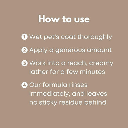 Doodle Shampoo and Conditioner - Best Dog Shampoo for Goldendoodle, Poodles, Doodle Breeds - for Curly & Wavy Coats - Natural Ingredients - Made in USA 16 Fl Oz