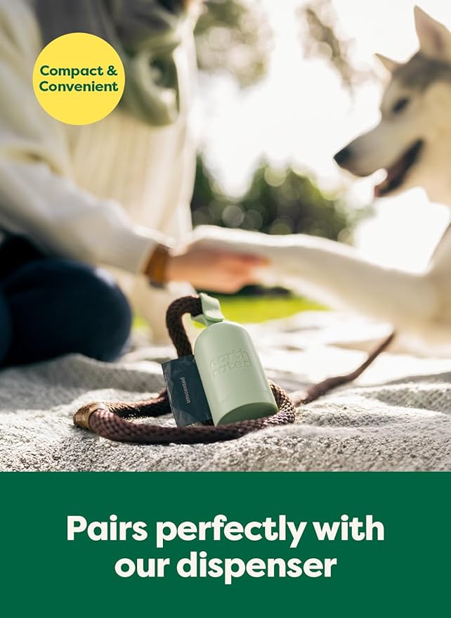 Earth Rated 3X Protect Dog Poop Bag Rolls, Odor Blocking Leak Proof Extra Thick, Unscented, 240 Count