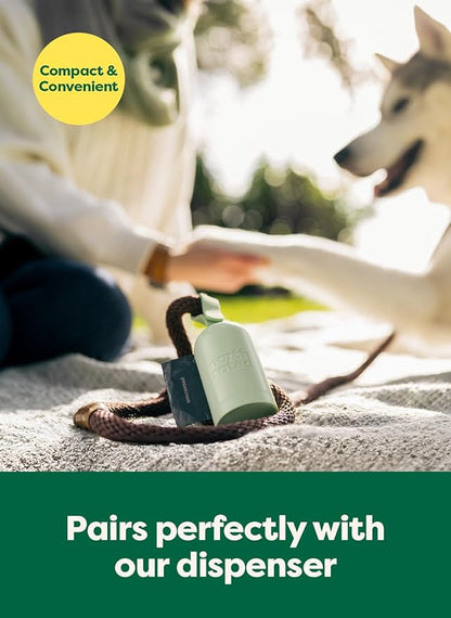 Earth Rated 3X Protect Dog Poop Bag Rolls, Odor Blocking Leak Proof Extra Thick, Unscented, 240 Count
