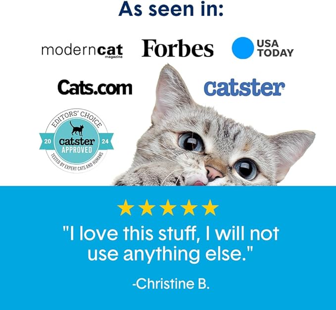 Boxie® Unscented 30 Day Natural Odor Control Cat Litter, 16lb Clumping Clay Kitty Litter (Pack of 2)